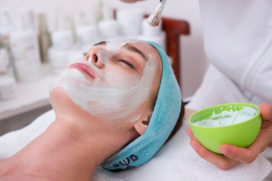 Luxury skincare products arranged on a marble surface