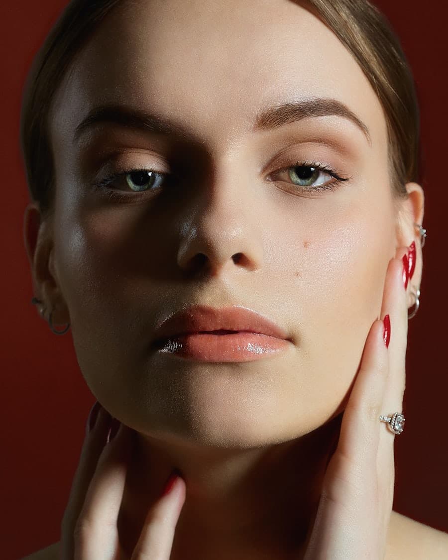 Luxury skincare ritual